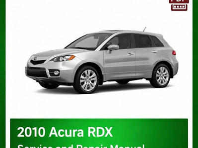 2010 Acura RDX repair manual - VIN specific