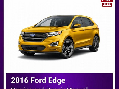 2016 Ford Edge repair manual