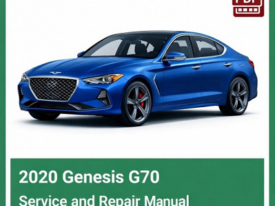 2020 Genesis G70 repair manual