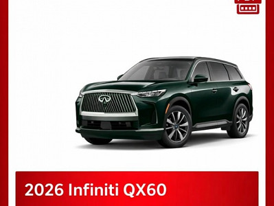 2026 Infiniti QX60 Repair Manual