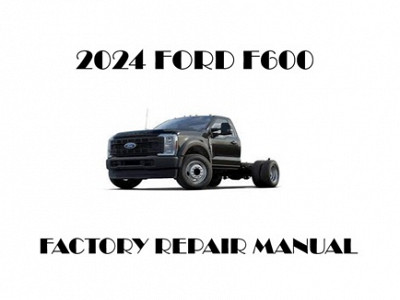 2024 Ford F-600 repair manual