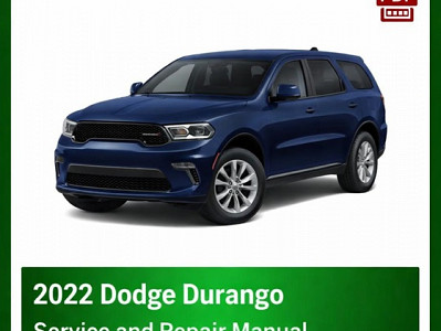 2022 Dodge Durango repair manual