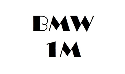BMW 1M Workshop Manual