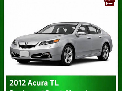2012 Acura TL repair manual - VIN specific