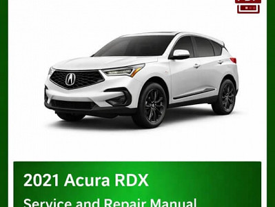 2021 Acura RDX repair manual - VIN specific