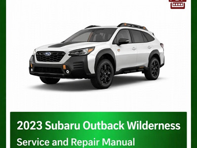 2023 Subaru Outback Wilderness repair manual