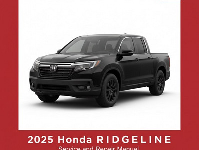 2025 Honda Ridgeline repair manual