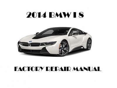 2014 BMW i8 repair manual