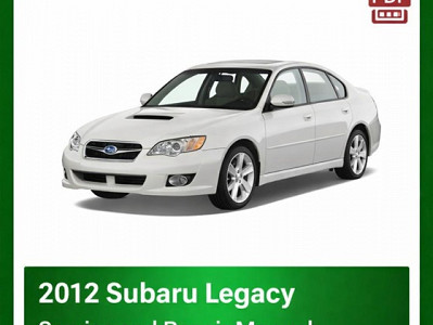 2012 Subaru Legacy repair manual