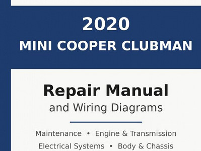 2020 Mini Cooper Clubman repair manual