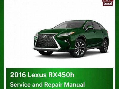 2016 Lexus RX450h repair manual - VIN specific PDF