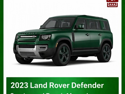 2023 Land Rover Defender repair manual