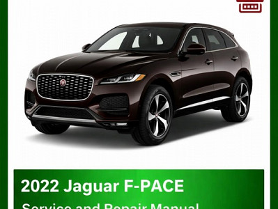 2022 Jaguar F-PACE factory repair manual