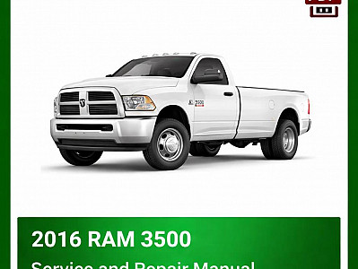 2016 Ram 3500 repair manual -VIN specific PDF