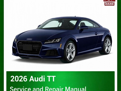 2026 Audi TT repair manual