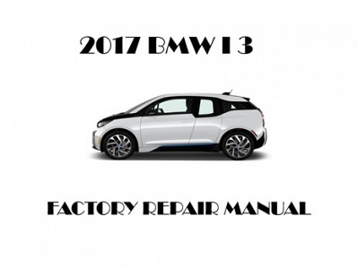 2017 BMW i3 repair manual