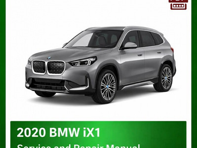 2020 BMW iX1 repair manual