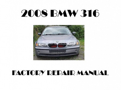 2008 BMW 316 repair manual