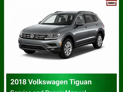 2018 Volkswagen Tiguan repair manual
