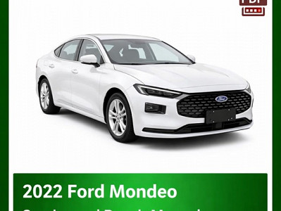 2022 Ford Mondeo repair manual