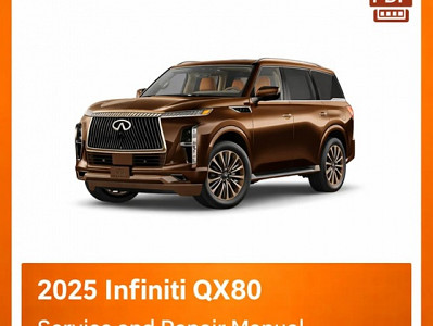 2025 Infiniti QX80 Repair Manual