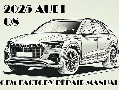 2025 Audi Q8 repair manual