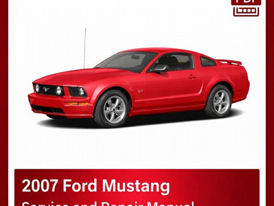 2007 Ford Mustang repair manual