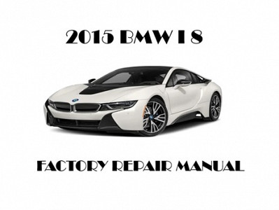 2015 BMW i8 repair manual
