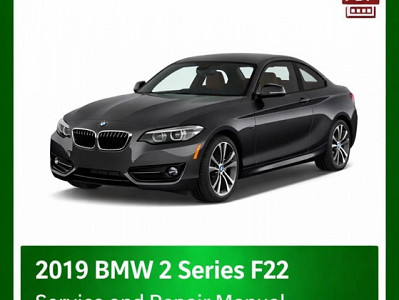 2019 BMW 2 Series F22 repair manual