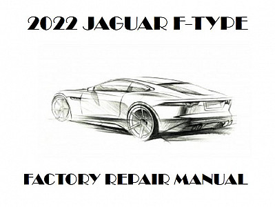 2022 Jaguar F-TYPE repair manual downloader