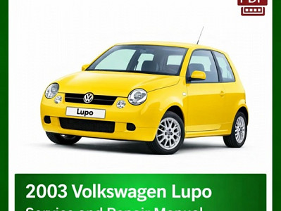 2003 Volkswagen Lupo repair manual