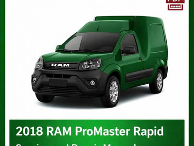 2018 Ram ProMaster Rapid repair manual -VIN specific PDF