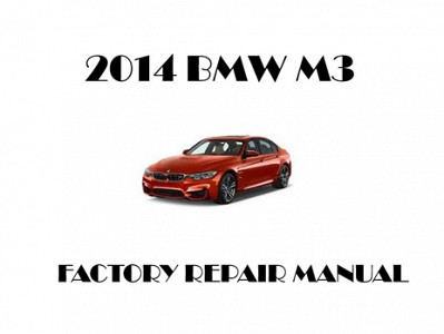 2014 BMW M3 repair manual