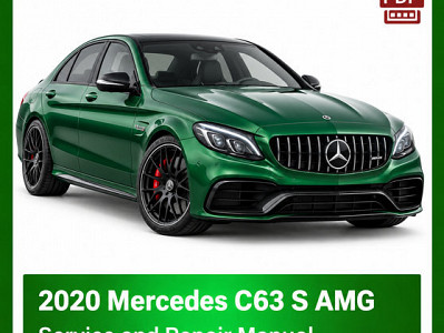 2020 Mercedes C63 S AMG repair manual