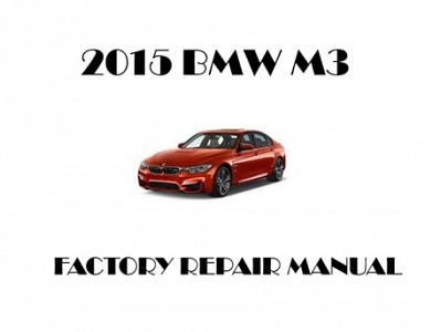 2015 BMW M3 repair manual