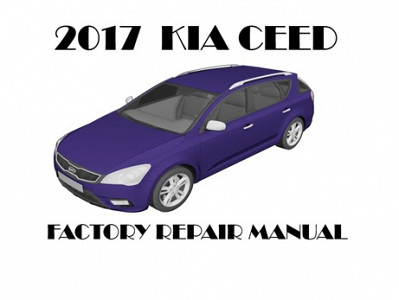 2017 Kia Ceed repair manual