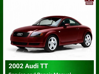 2002 Audi TT repair manual