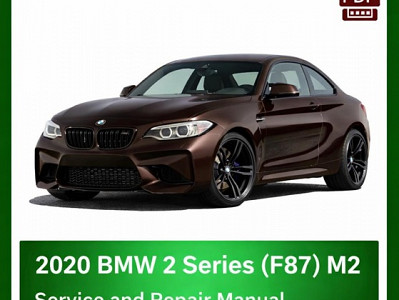 2020 BMW 2 Series M2 (F87) repair manual