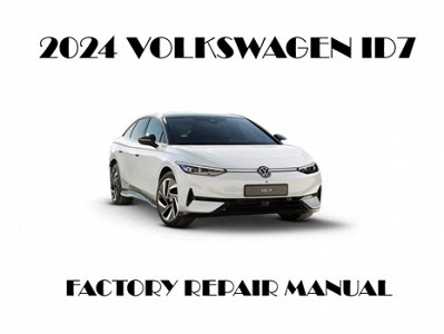 2024 Volkswagen ID.7 repair manual