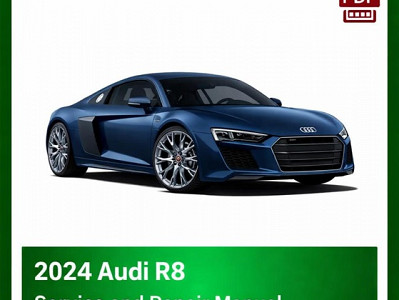 2024 Audi R8 repair manual