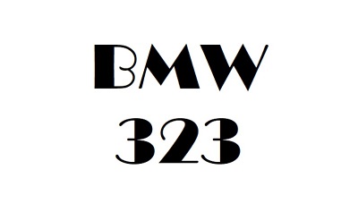BMW 323 Workshop Manual