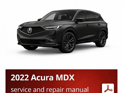 2022 Acura MDX repair manual