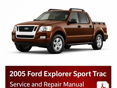 2005 Ford Explorer Sport Trac repair manual