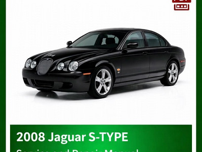 2008 Jaguar S-TYPE repair manual