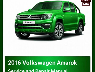 2016 Volkswagen Amarok repair manual