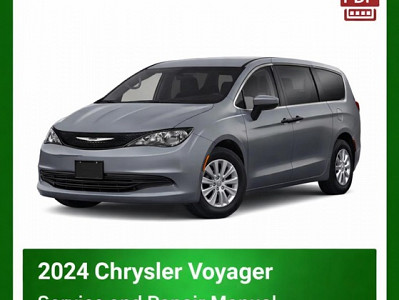 2024 Chrysler Voyager repair manual