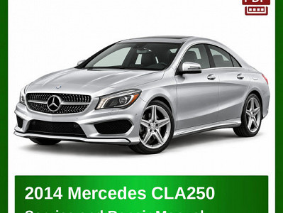 2014 Mercedes CLA250 repair manual