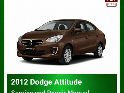 2012 Dodge Attitude repair manual