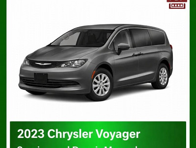 2023 Chrysler Voyager repair manual