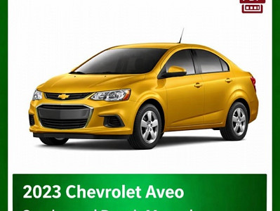 2023 Chevrolet Aveo repair manual